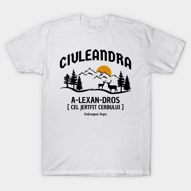 Ciuleandra Maria Tanase T-Shirt by Supertrooper